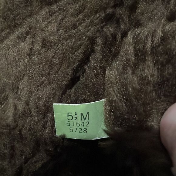 Timberland Mukluk Brown Suede Warm Women’s Sz 5.5M Slip On Faux Fur Winter Boot - Picture 6 of 10